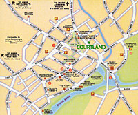 Stratford Street Map for Courtland